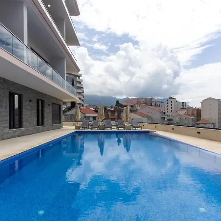 Elia - Great One Bedroom With Pool And Seaview Budva
